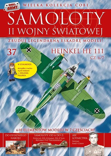 Heinkel He 111 cz.6/7  Samoloty WWII nr 37