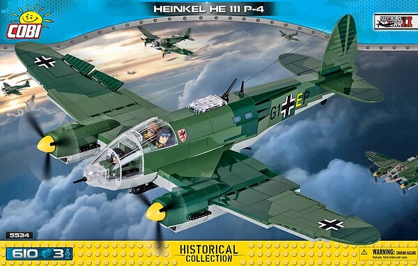 Heinkel He 111 P-4 - niemiecki średni bombowiec