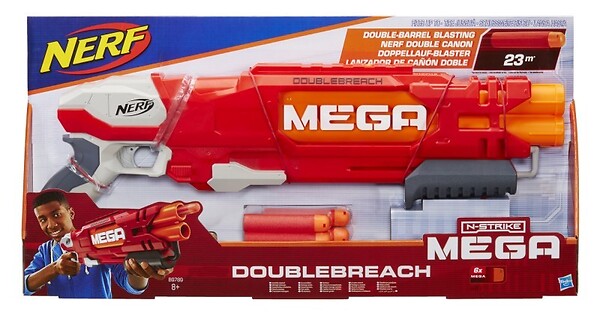 Wyrzutnia Nerf N-Strike Mega Doublebreach