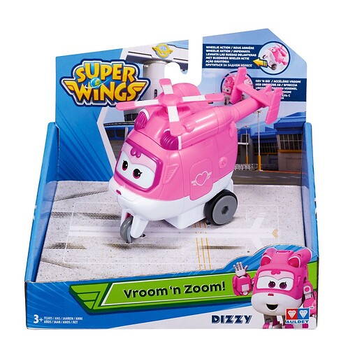 Pojazdy Pull-Back Super Wings