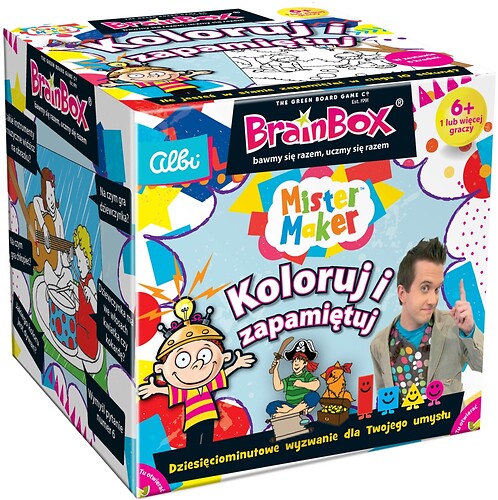BrainBox Koloruj i zapamiętuj