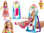 Barbie Dreamtopia Lalka + Huśtawka
