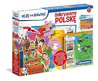 Odkrywamy Polskę - 2w1 puzzle i gra