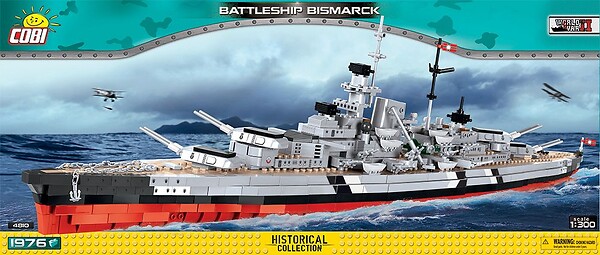 Battleship Bismarck - niemiecki pancernik