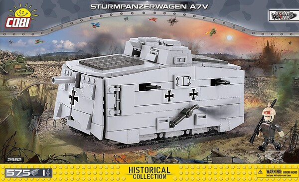 Sturmpanzerwagen A7V - niemiecki czołg