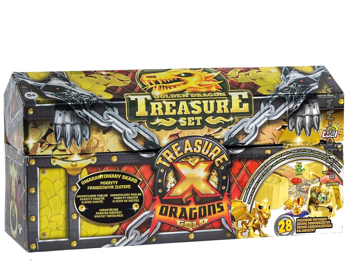 Skrzynia Skarbów Treasure X Dragons Gold 3pak s2