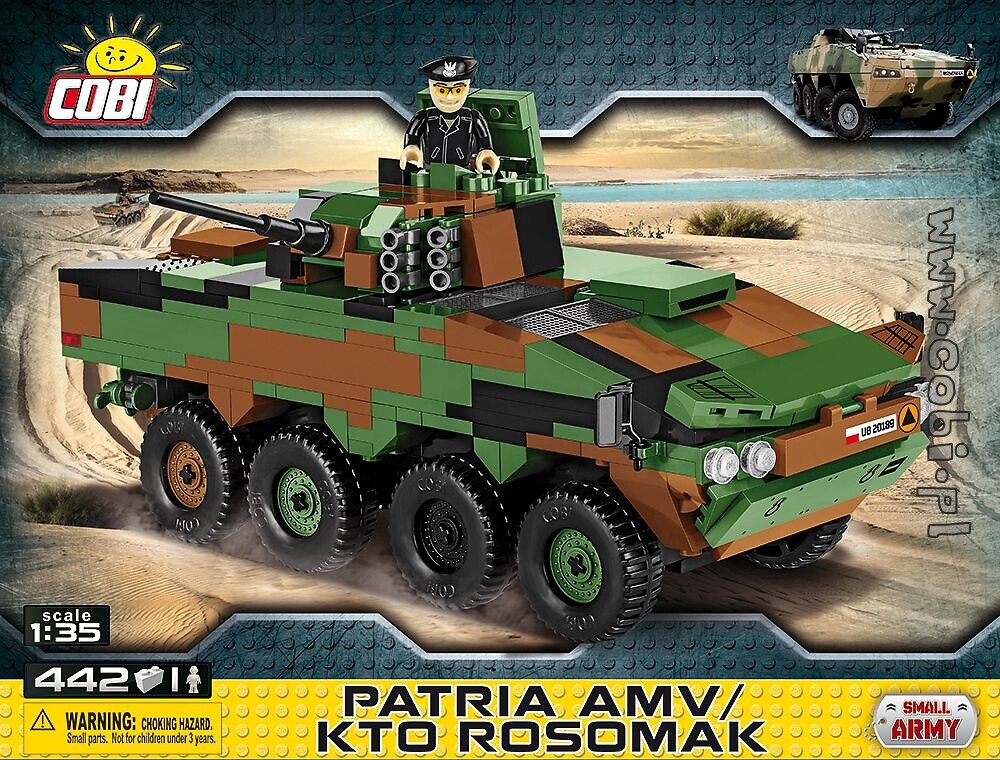 Patria AMV/KTO Rosomak - kołowy transporter opancerzony