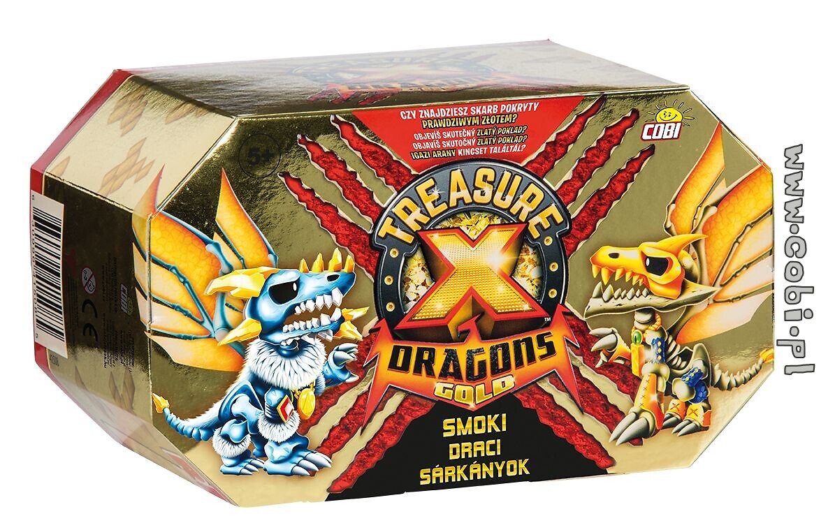 Smok Treasure X Dragons Gold Zestaw Pojedynczy s2