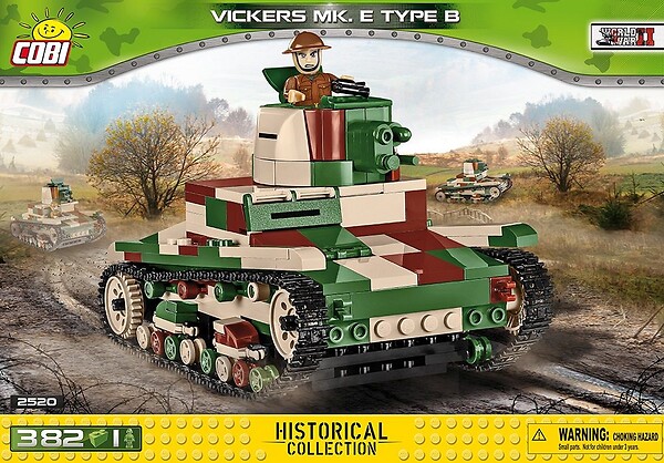 Vickers Mk. E Type B - brytyjski czołg lekki