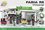 Škoda Fabia R5 racing garage
