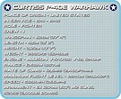 Curtiss P-40E Warhawk - amerykański  myśliwiec