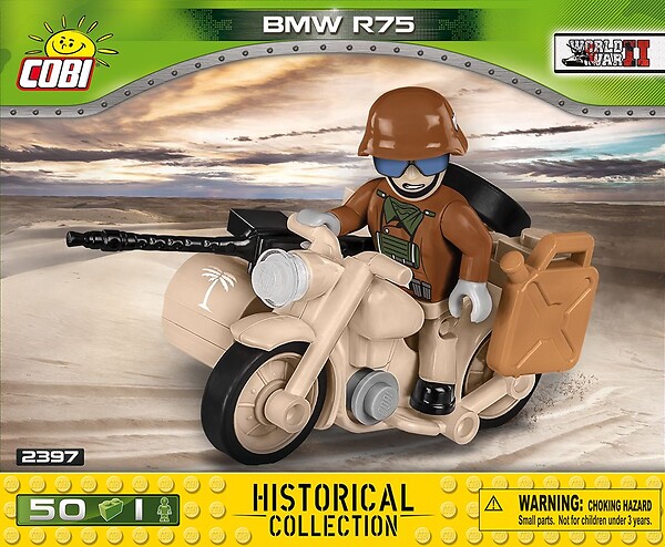 BMW R75 Sahara - motocykl z bocznym wózkiem
