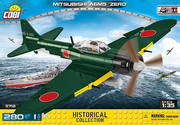 Mitsubishi A6M5 Zero - myśliwiec japoński