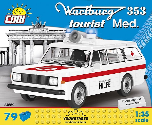 Wartburg 353 tourist Med.