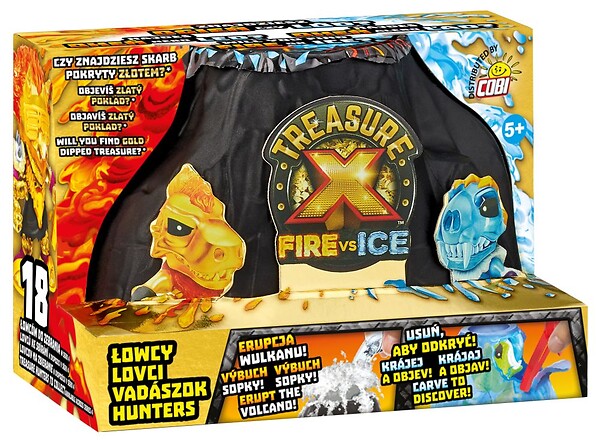 Fire vs Ice Łowca Treasure X s4
