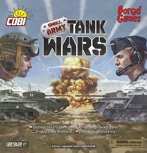 Tank Wars Gra planszowa