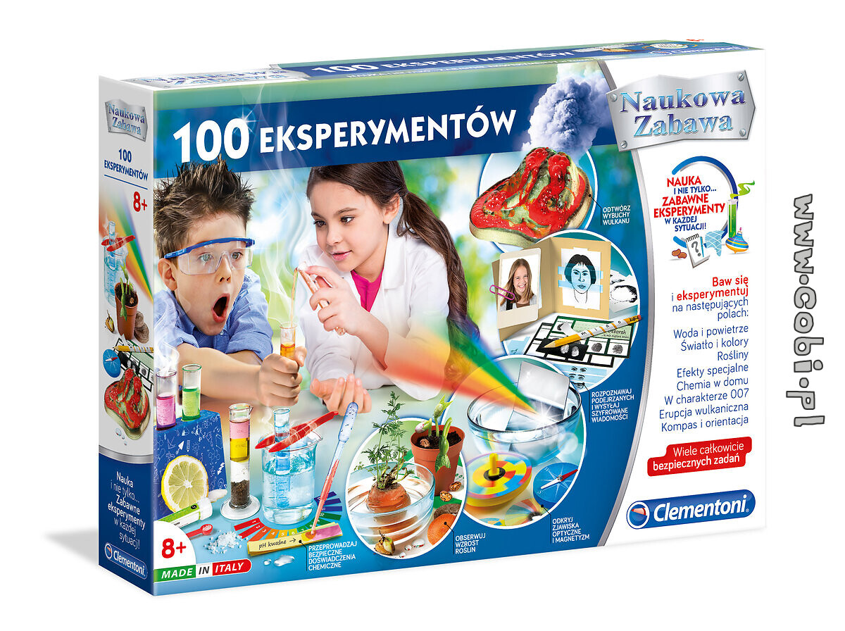 100 eksperymentów- naukowa zabawa