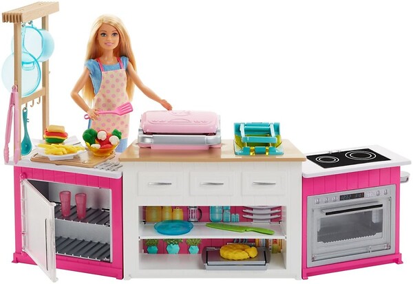Barbie Idealna Kuchnia - Zestaw FRH/73