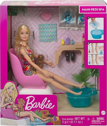 Barbie  Mani-Pedi SPA Zestaw GHN07