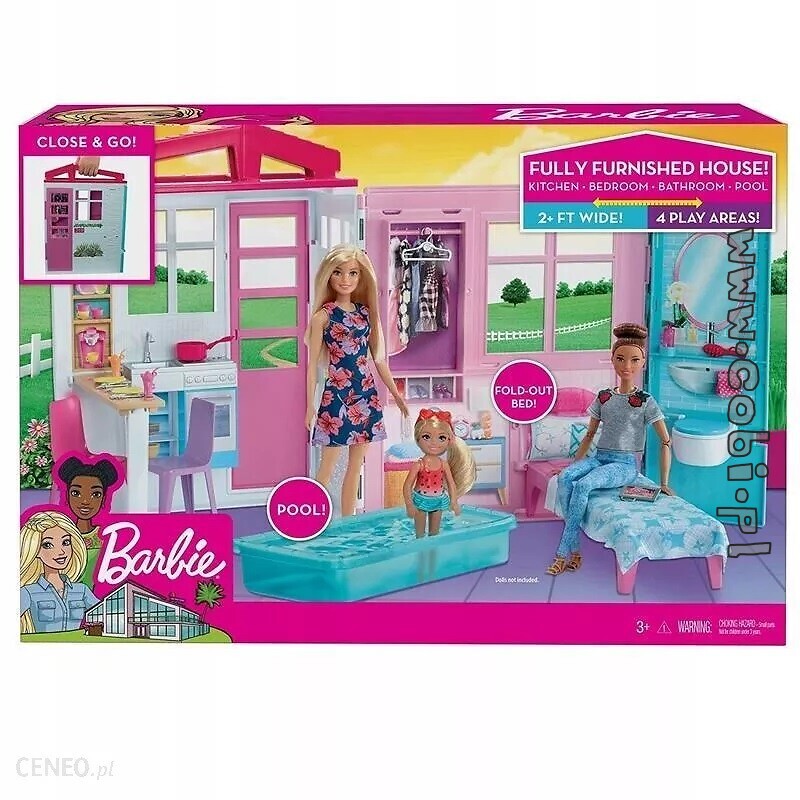 Barbie Przytulny Domek FXG54