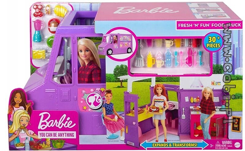 Barbie Foodtrack Zestaw GMW07