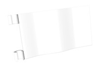 Bandera 3x5 - biały