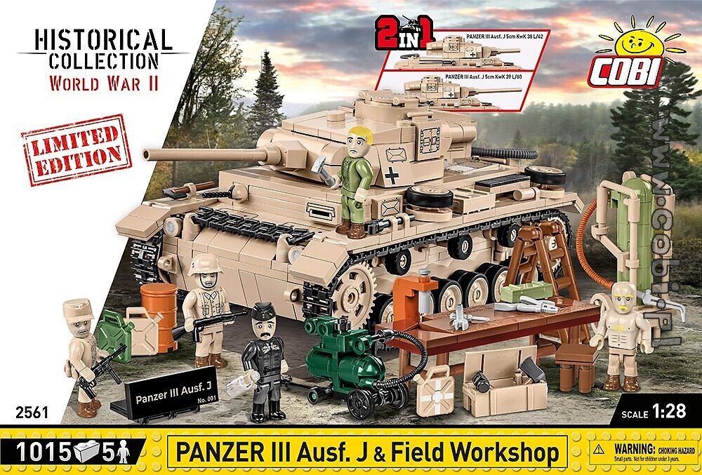 Panzer III Ausf. J &amp; Field Workshop - Edycja limitowana