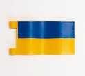 Klocek flaga Ukrainy