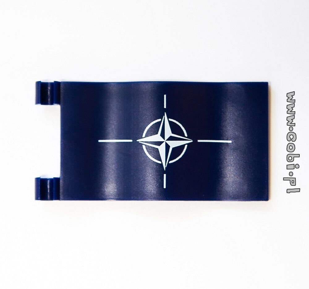 Klocek flaga NATO
