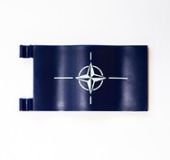 Klocek flaga NATO