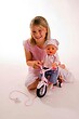 Bambina z rowerem SPECIAL
