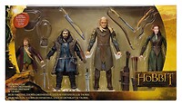 Bilbo, Thorin, Legolas & Tauriel (15 cm)