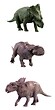 3 Figurki Dinozaurów