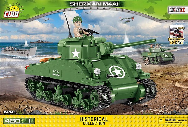 Sherman M4A1 - amerykański czołg średni