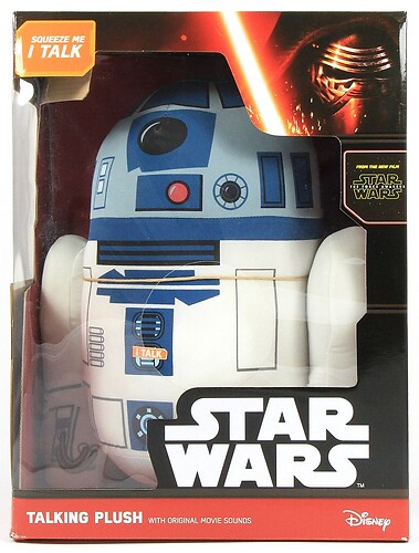 R2 - D2 - mówiąca maskotka 38 cm