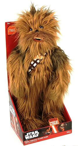 Chewbacca - mówiąca maskotka 60 cm