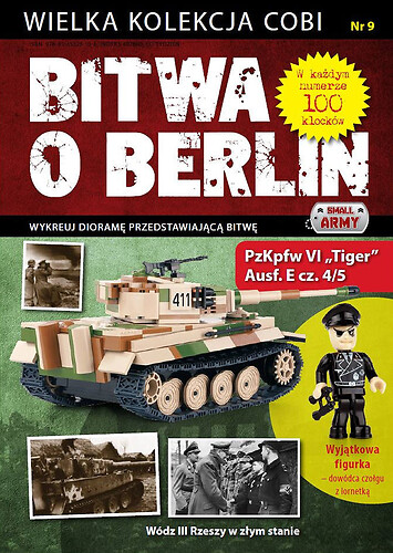 Bitwa o Berlin nr 9 PzKpfw VI Tiger Ausf. E cz. 4/5