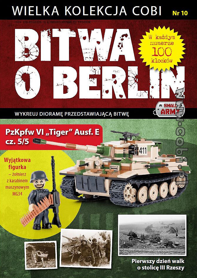 Bitwa o Berlin nr 10 PzKpfw VI Tiger Ausf. E cz. 5/5