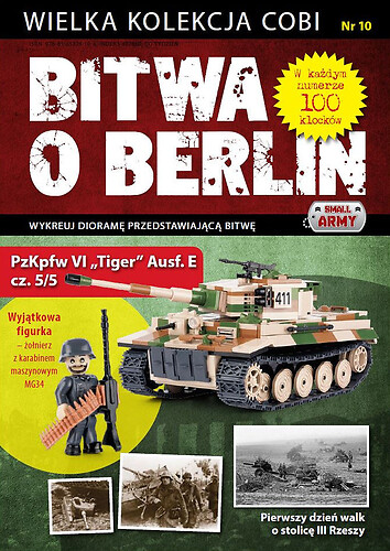 Bitwa o Berlin nr 10 PzKpfw VI Tiger Ausf. E cz. 5/5