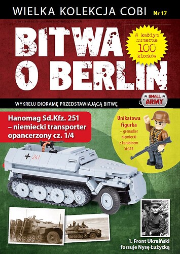 Hanomag Sd.Kfz. 251 cz. 1/4 - Bitwa o Berlin nr 17