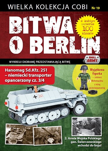 Hanomag Sd.Kfz. 251 cz. 3/4 - Bitwa o Berlin nr 19