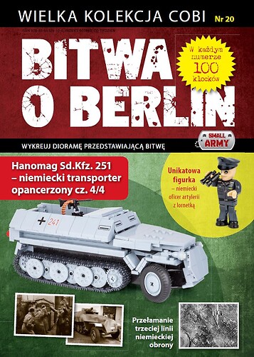 Hanomag Sd.Kfz. 251 cz. 4/4 - Bitwa o Berlin nr 20