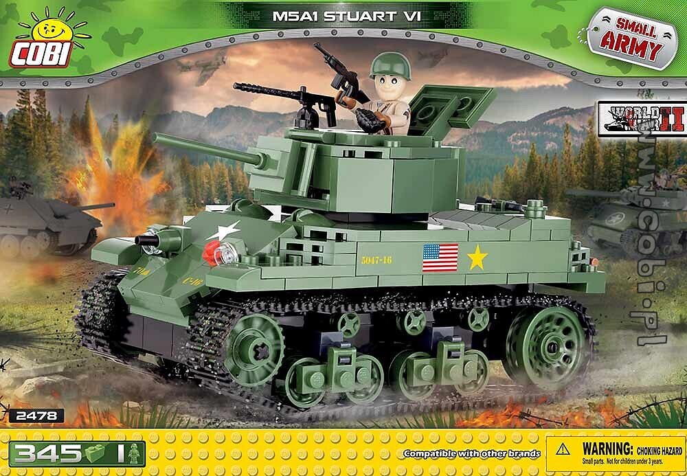 M5A1 Stuart VI - amerykański czołg lekki