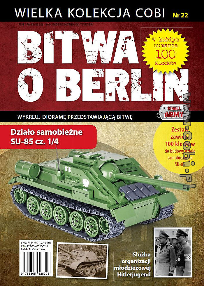 SU-85 cz. 1/4 - Bitwa o Berlin nr 22