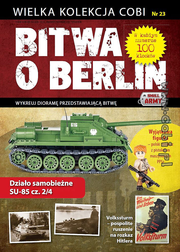 SU-85 cz. 2/4 - Bitwa o Berlin nr 23