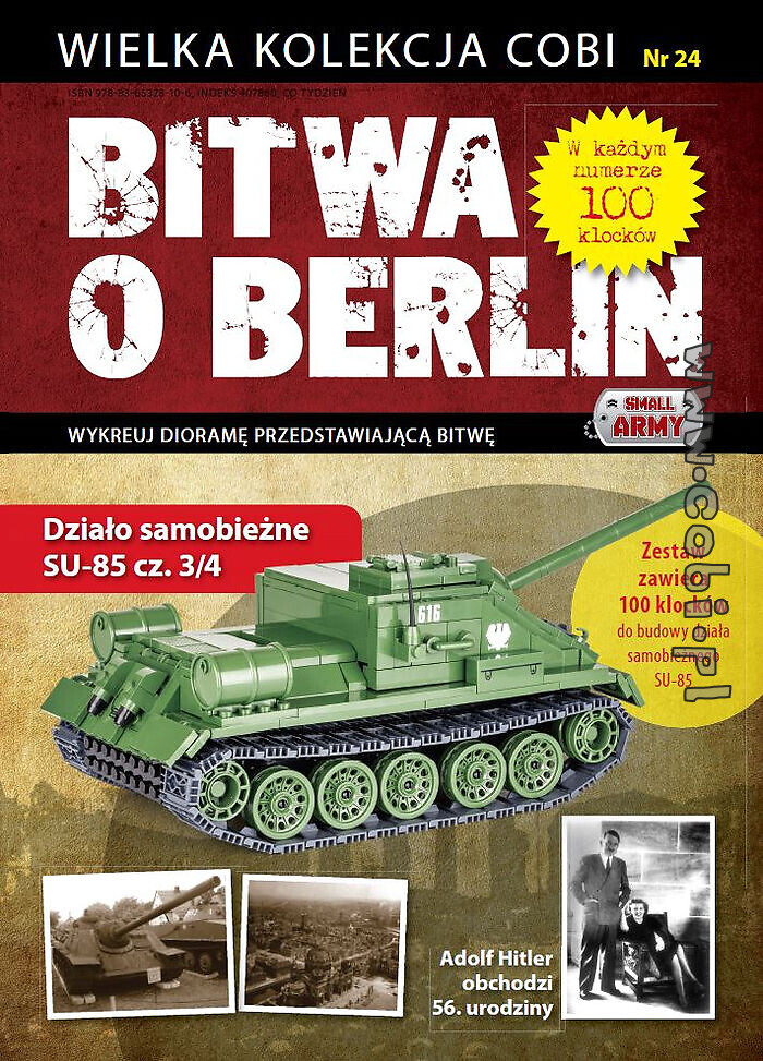 SU-85 cz. 3/4 - Bitwa o Berlin nr 24