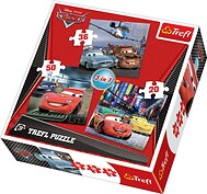 Cars Puzzle 3w1