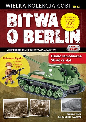 SU-76 cz. 4/4 - Bitwa o Berlin nr 32