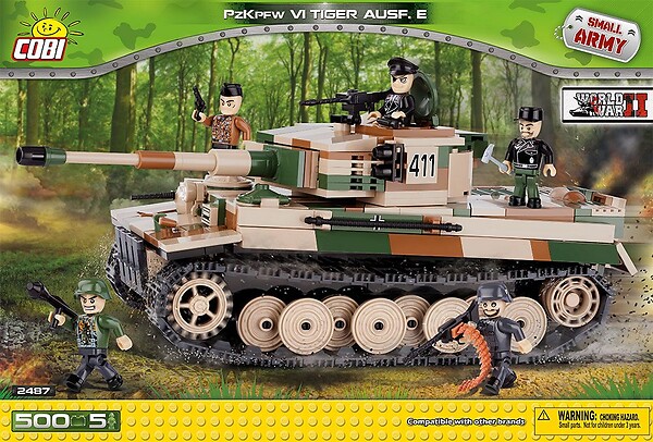 Tiger PzKpfw VI Ausf. E - ciężki czołg  niemiecki