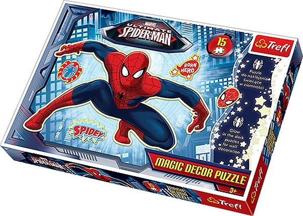 Spider-Man Magic Decor Puzzle 15 el.